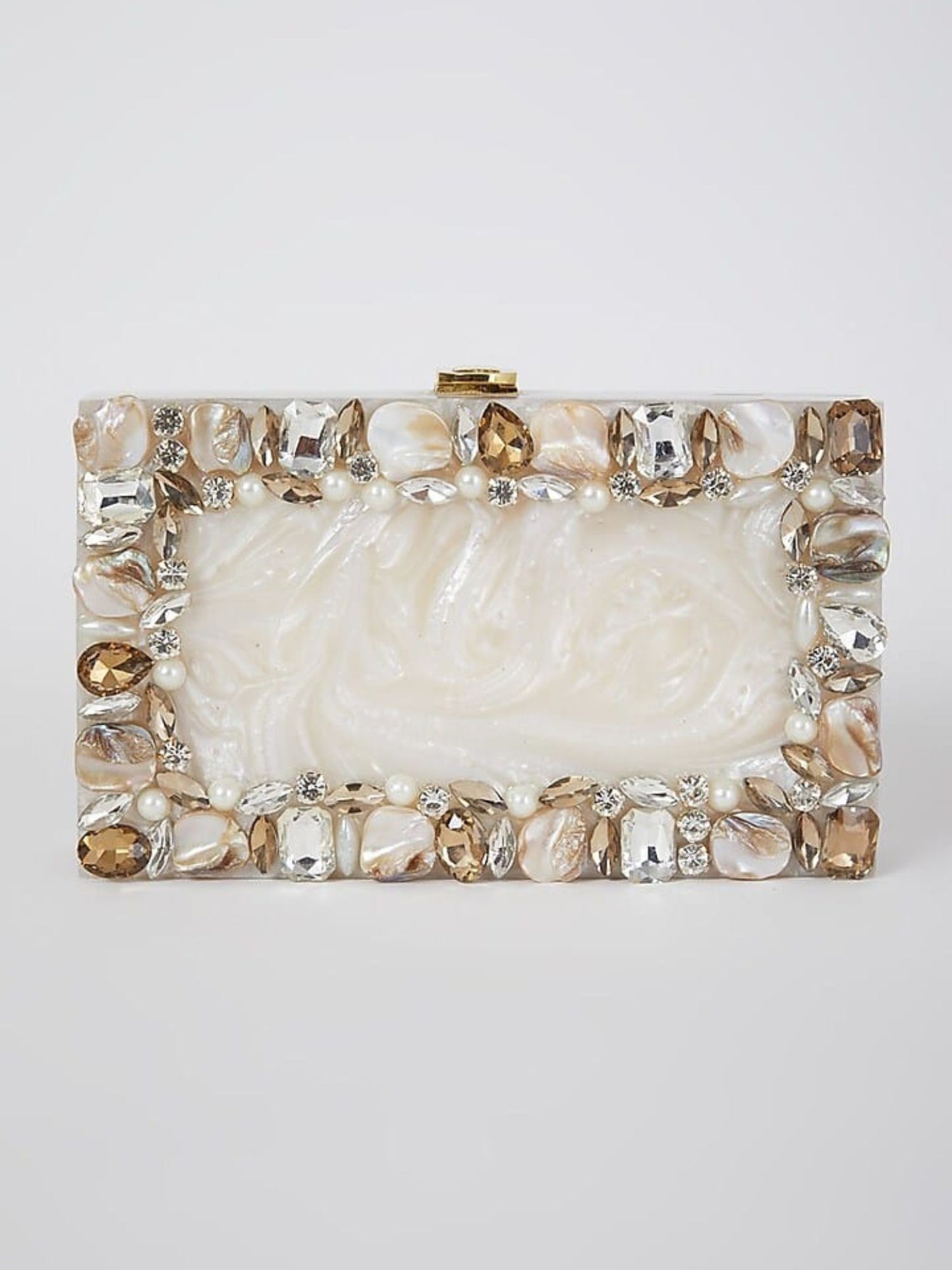 Bride Resin Two Way Clutch