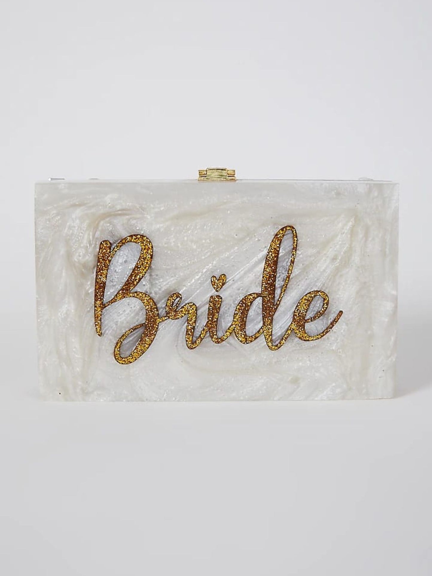 Bride Resin Two Way Clutch