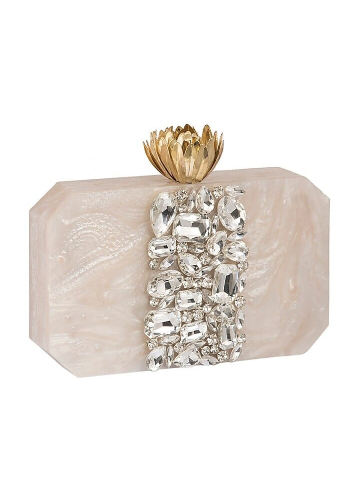 White Lotus Resin clutch