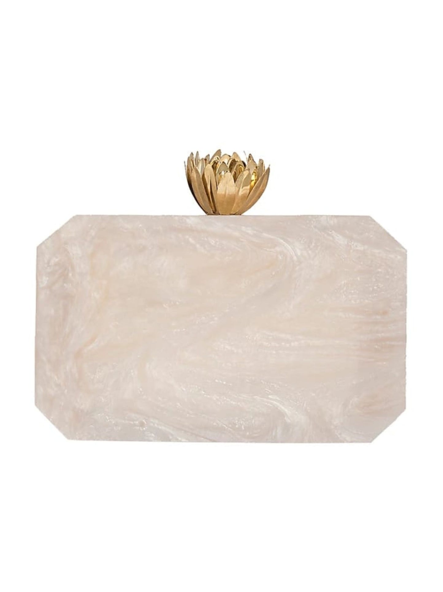 White Lotus Resin clutch