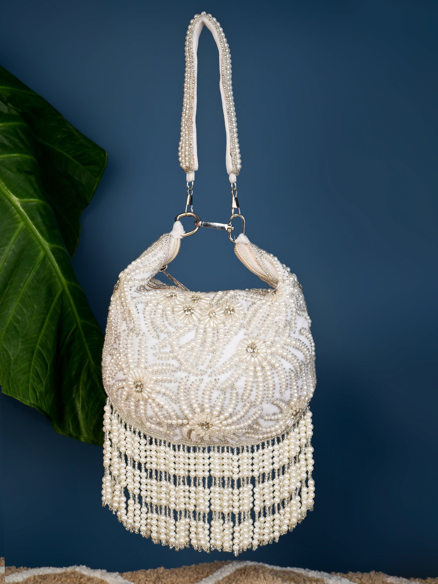 Moonlit Pearl Purse