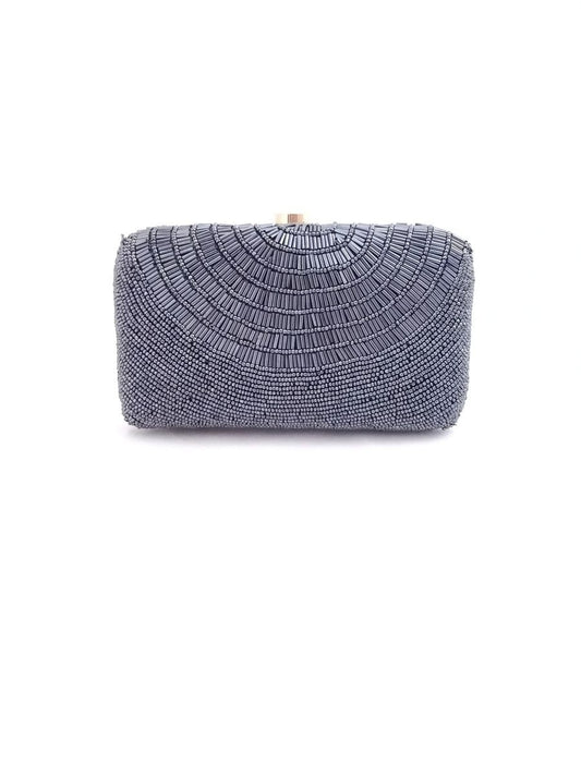 Grey Clutch Bag, Clutches, Bridal Clutch, Party Clutch, Wedding Clutch, Designer Clutch