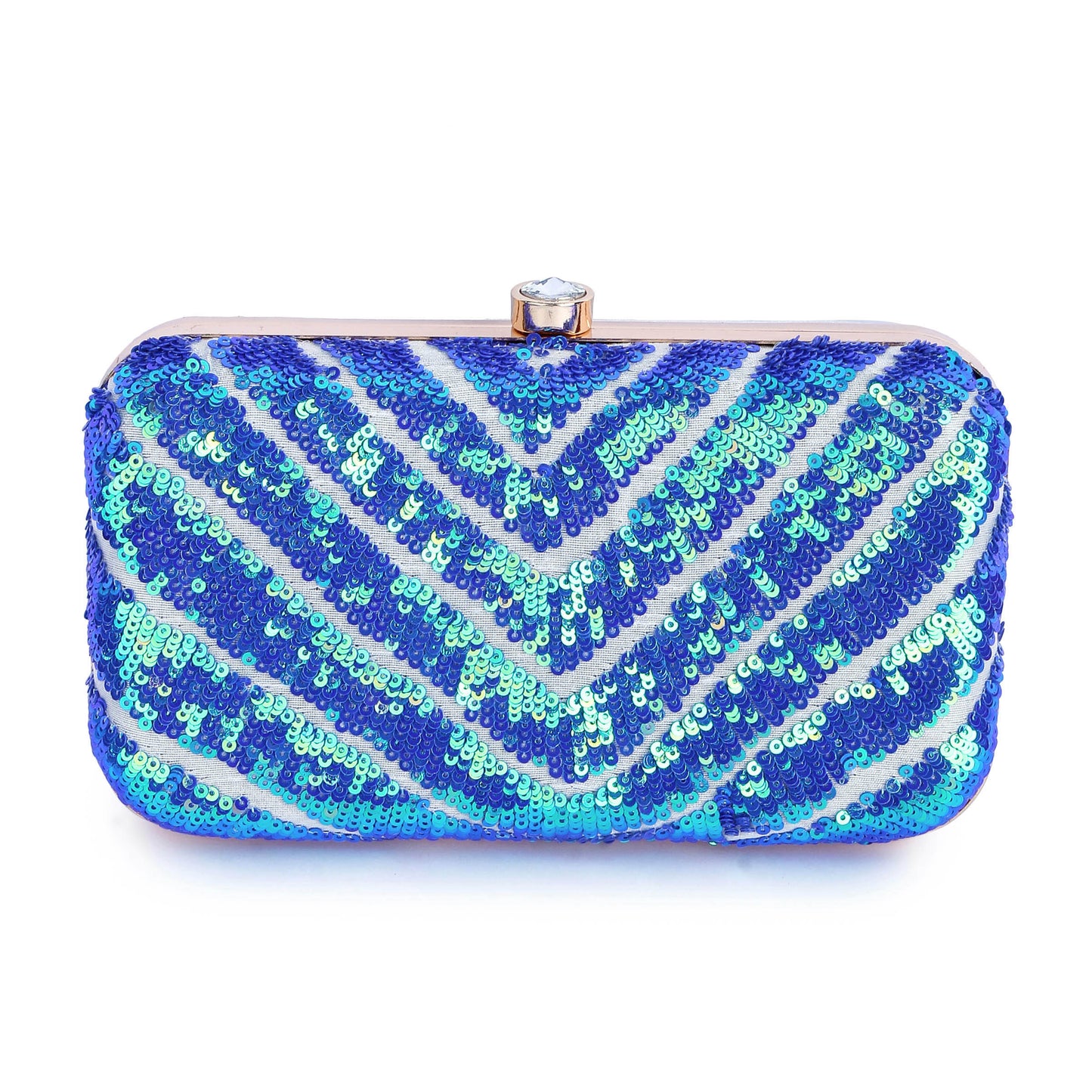 Blue soiree Clutch