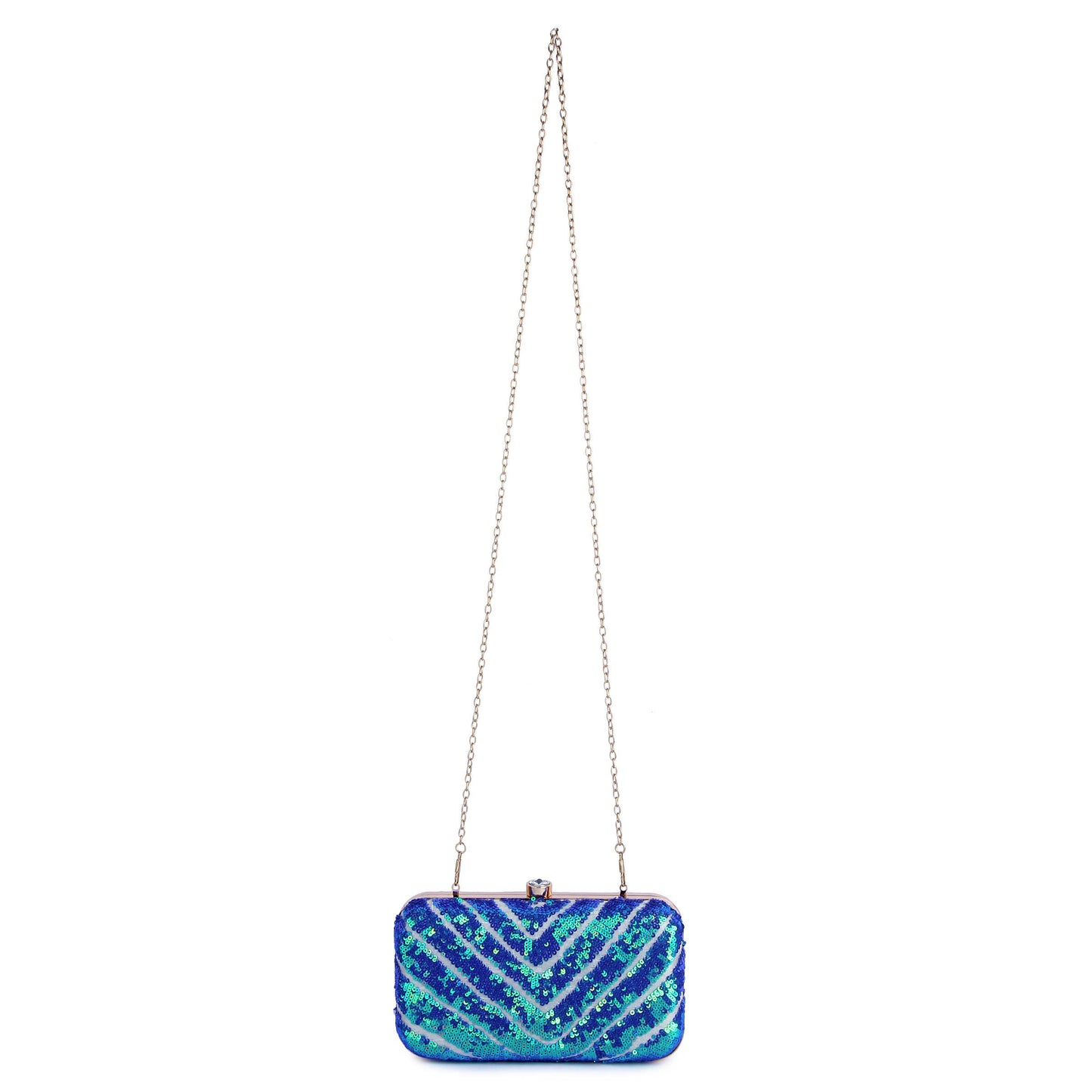 Blue soiree Clutch